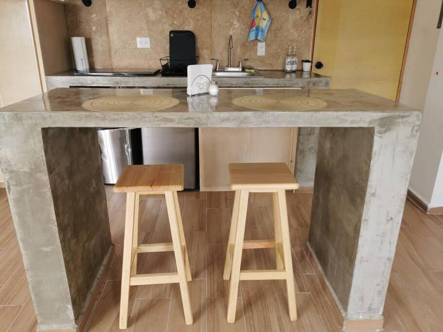 Maar Estudio 2, A 2 Cuadras Del Malecon De 라파스 외부 사진